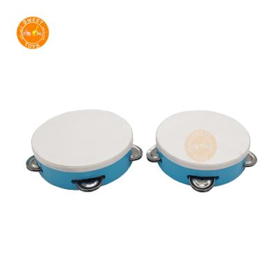 China Cheap Wholesale Musical Kindergarten Children Toys Musical Instrument Wooden Toy Drum for sale