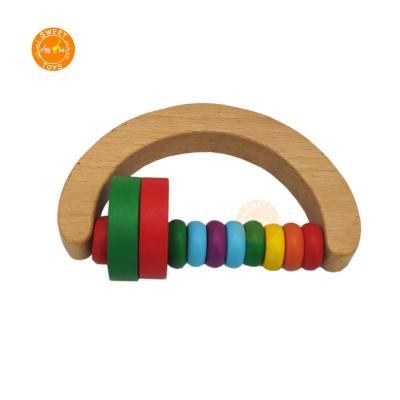 China Educational Musical Instruments Toy Bells Hand Held Music Handbell for Toddlers Hand Hold Baby Colorful Rattle for sale