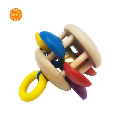 China Hand Held Musical Toy Educational Toy Musical Instruments Bells for Toddlers Hand Hold Baby Colorful Rattle for sale