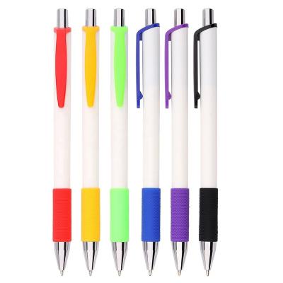 China Promotional Pen Creative Plastic Advertising Ballpoint Pen With LOGO Gift Promotion Custom Click Ball Pen for sale