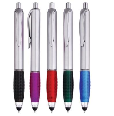 China Promotional Pen Fancy design ballpoint pen with logo printed plastic ballpoint pen for promotion gift stylus pen for sale