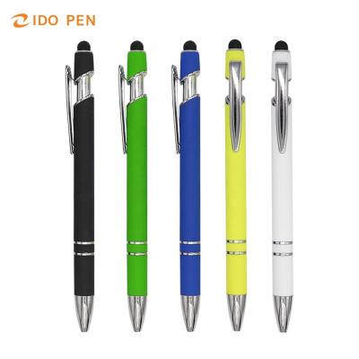 China Custom logo metal pen good quality metal pen stylus pen global promotional best-selling colorful pen for sale