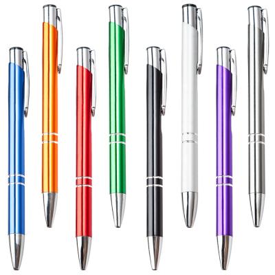 China Promotional pen personalized pens with custom logo imprint ballpen cheap metal advertising ball pen for sale