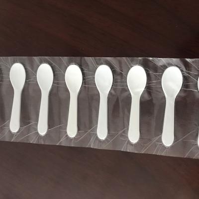 China Metal Spoons Plastic Folded Packaging Machine for sale