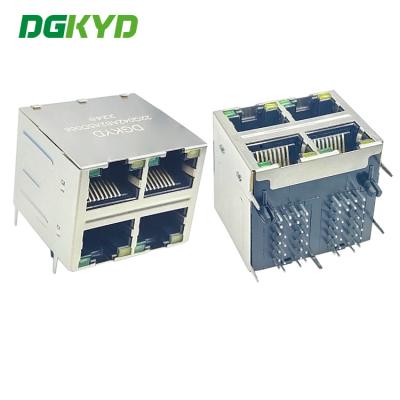 China DGKYD22Q042AB2A5D068 RJ45 Gigabit Netzwerkstecker mit Lichtschutz 10PIN zu verkaufen