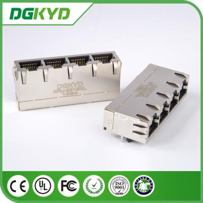 China Schakelaars van de Gigabitrj45 de Veelvoudige Haven met Transformator, de Filter van RJ45 ADSL Te koop