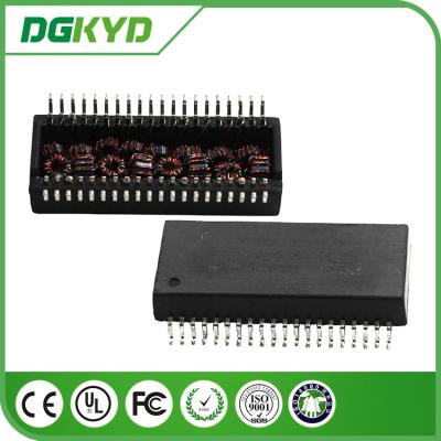 China KH4001SR SMT quad Port Ethernet Transformer modules 10/100 BASE - TX for sale