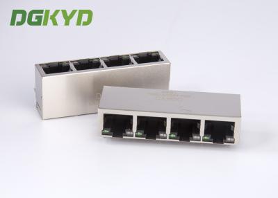 China 1000 BASIS 1 * 4 Multischakelaars van Ethernet van de havenrj45 Modulaire hefboom gigabit Te koop