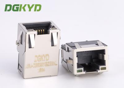 China SMT Sinking Below PCB 1000BASE Integrated Magnetics Rj45 Network Jack For Gigabit Ethernet for sale