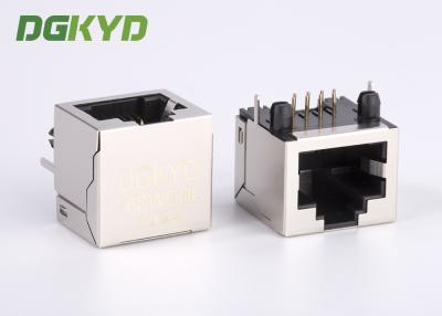 China DGKYD -56SWDNL 100 BASE - T RJ45 Shielded Connector single port RJ45 Modular Jack for sale