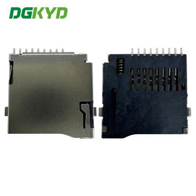 China TF Card Holder PUSH Sinking Board 0.9 Dual-purpose Telephone Card Holder TF SIM CONNECTOR DGKYDTF18H9A6A2Y3W6S286 for sale