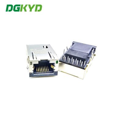 Cina I moduli 1000 di Ethernet della base-t 30U 8P12C di DGKYD1711Q242FF5WA7CBDB057 Tab Up hanno integrato la rete magnetica Inte del connettore RJ45 in vendita