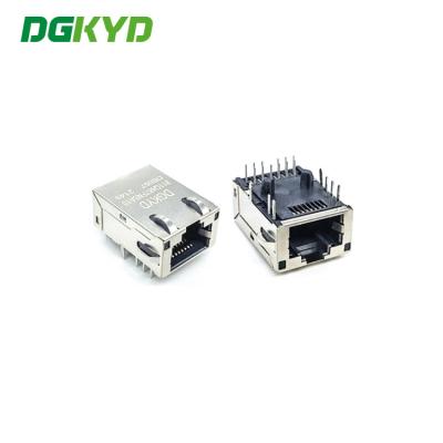 China 24.13mm Rj45 de Filter van Gigabit Ethernet van de Schakelaarhaven met Lichte Granaatscherf Te koop