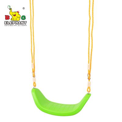 China Contemporary Non Slip Plastic Swing Seat With PE Rope for sale