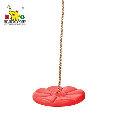 China Contemporary Playground Accessories 3-in-1 Disc Swing For Kids With Snap Hooks for sale