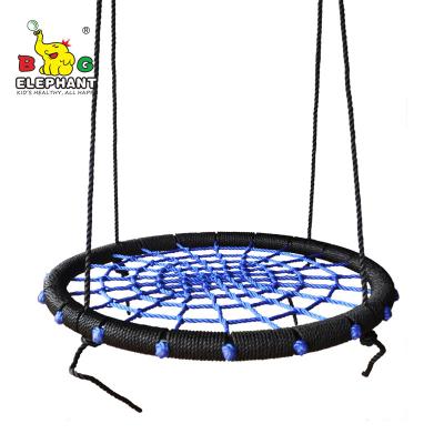 China Contemporary Durable Outdoor Steel Frame Net Swing For Multiple Children Or Adult for sale