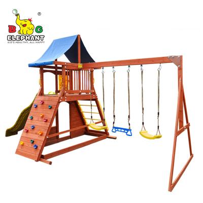 China Outdoor Playground Hill Climb Game Centrums - Factory Directly Kids Professional Outdoor Playground Swing Set for sale