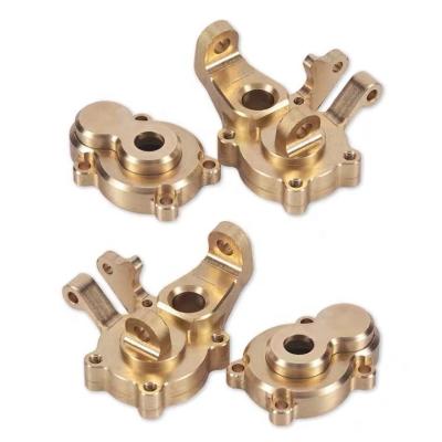 China Aluminum Quickly Customize Machining Model CNC Gold Yellow Anodized Brass Metal Parts Aluminum CNC Parts Equipment for sale