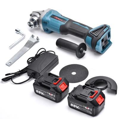 China 88V Hand Held Electric Portable Angle Grinder 10000mAh Electric Powered Tools With Li-Ion SET for sale