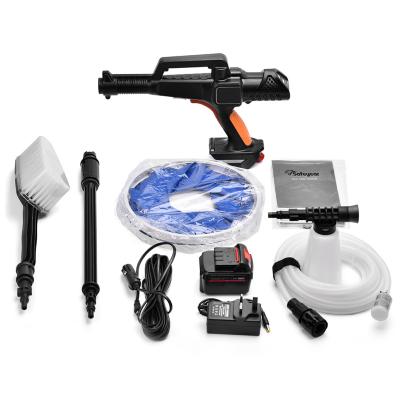 China 1.5Ah Wireless High Pressure Car Washing Gun 4.0L/Min Yard Power Tool for sale