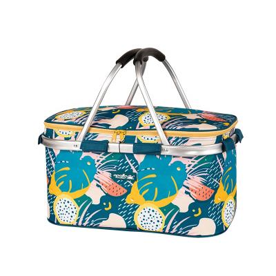 China A polyester cooler basket with carrying handle for sale