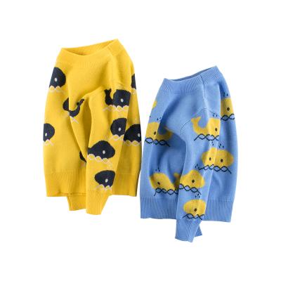 China New Design Cartoon Anti-Shrinkage Autumn Winter Baby Boy Sweater Kids Cute Sweater Anti-Pilling Cotton Knitting for sale