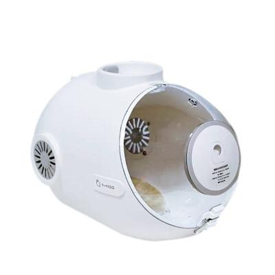 China 24L large living space Cat Deluxe Breathable Submarine Carrier with ventilation and fan for sale