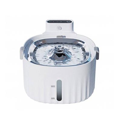 China 2022 New Automatic Radio and Battery High Quality Intelligent Powered Cat Water Fountain 2L Super Quiet Cat Water Fountain for sale