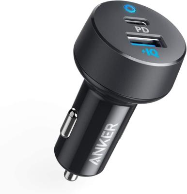 China Fanshion Anker USB-C Portable In-Car Charger 35W 2-Port Fast Charging Type C Usb Car Phone Charger PD for sale