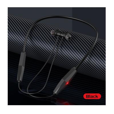 China 2022 Neckband TWS Music Earbuds Neckband Perfect Sound Black Sports Earbuds Wireless Headset for sale