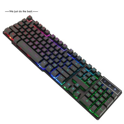 中国 Factory Wholesale Wired Gaming Keyboard Mouse Set Combo With Mechanical Feeling 3 Backlight For Computer Laptop 販売のため