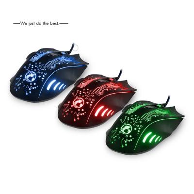 China Wired Usb Mouse For Computer And Laptops Rgb Lighting Usb Mouse With High Efficiency à venda