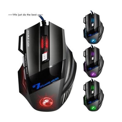 China Logo Custom Changeable Lighting Colorful Led Lights Wired Mouse Professional Gaming Mouse Te koop