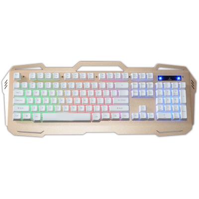 China Special Offer E-element AK-400 Hand Rest Aurora Axis Wired 104 Keys Full Waterproof Full Mechanical Keyboard Te koop