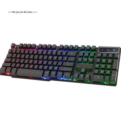 China New 2020 Computer Keyboard Colored Keys RGB Gaming Mechanical Keyboard zu verkaufen