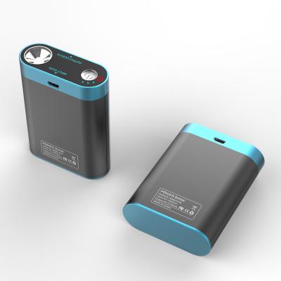 中国 6600mAh Hand Warmer Power Bank USB Hand Warmer with LED Torch Rechargeable Hand Warmer 販売のため