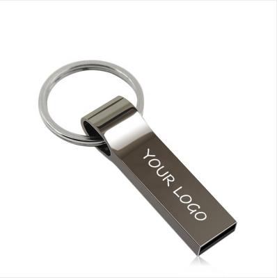 Cina Gift key ring Free logo usb flash drive 16gb metal usb 3.0 pen drive usb stick pendrive Memory Stick in vendita