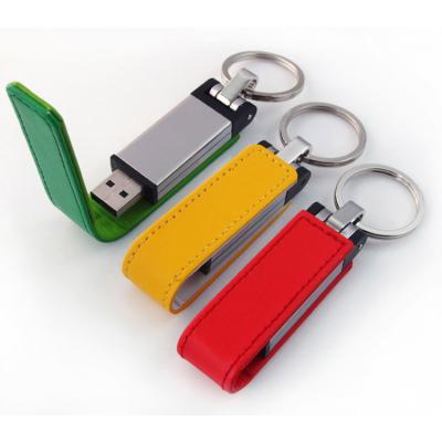 Cina PU leather usb 2.0 usb 3.0 flash drive flash memory usb stick 8GB 16GB in vendita