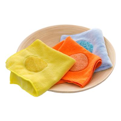 China Bearfamily 2020 Viable Hot Sale Kitchen Scrubbing Mopping Cloth Fiber Micro Cleaning Towel for sale