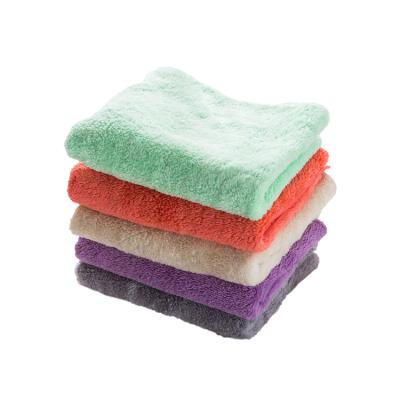 China Sustainable Bearfamily Skin Friendly Soft Water Absorption Microfiber Bath Face Towel Super Suit for sale