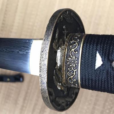 China Fully Handmade Japan Katan A Sword With Damascus Steel Blade Drop Shipping for sale