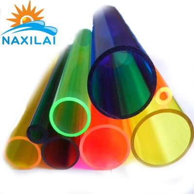 China Wholesale NAXILAI Pipe Tittings Size Durable Customizable Low Price Colored Tube Wholesale Acrylic Tubes for sale