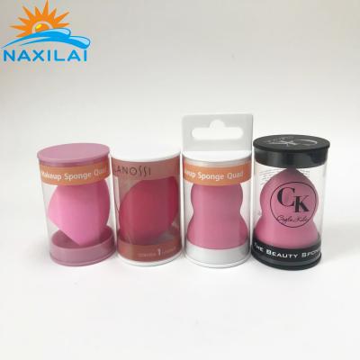 China Durable Clear NAXILAI Tube Lid Tubing Cylinder Packaging Plastic Cylinder Container Round End 1lid PVC Blanking Ca for sale