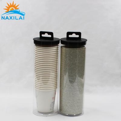 China NAXILAI Cylinder Clear Plastic Container 7.8-100mm Diameter Hook Tubes Durable Plastic Lid PCV Transparent Tube for sale