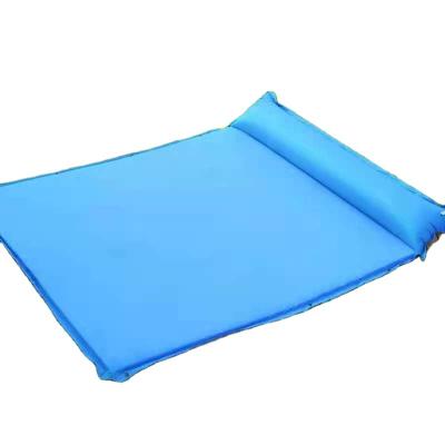 China Camping and Wholesale Boost Widened 160cm Outdoor Soft Inflatable Cushion 2 or 3 People Automatic Camping Bed Sleepover Lunch Break Cushion Bed for sale