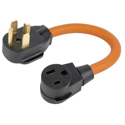 China Consumer Electronics 1.5ft NEMA 14-30P to 6-50R Welder Adapter Power Cord 14-30 30A 4 Prong Dryer to Heavy Duty A.W.G. from 6-50R STW 10 for sale