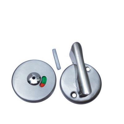 China Waterproof / Fireproof E-734 Stainless Steel Toilet Compartment Partition Accessories Hardware Door Lock for sale