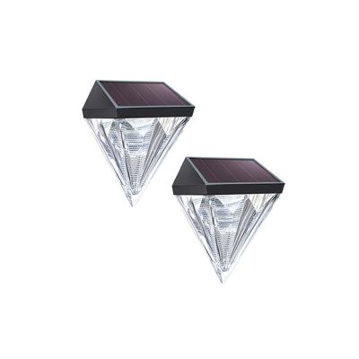 China Outdoor Solar Pg33 Transparent Garden Lights For Outdoor Garden Decor Wall Camping for sale