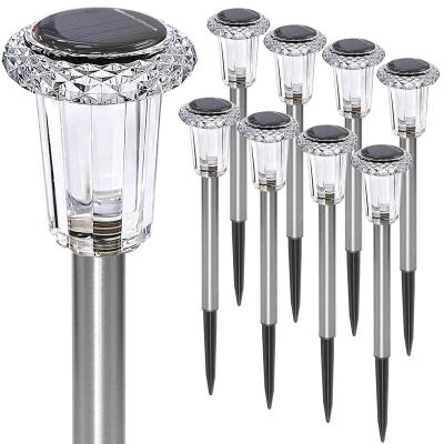 China Solar Crystal Pathway Light For Garden Garden for sale