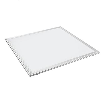 China Aluminum + PMMA 10mm LED Panel Light 600x600 (620x620) Ultra Thin Samsung 100lm/W 36W LED Panel Light for sale